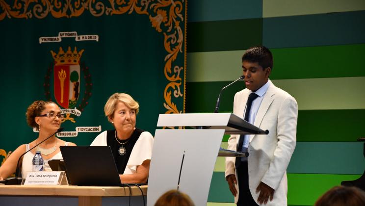 Discurso de un alumno